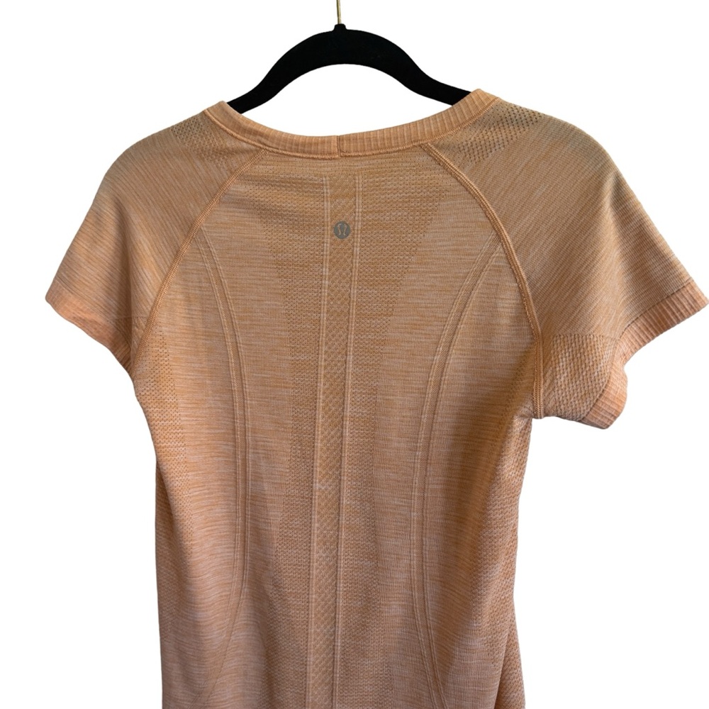 lululemon athletica Orange Short Sleeve Tee - Picture 9 of 10